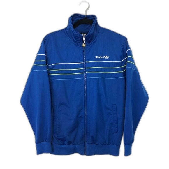ADIDAS Women's Starter Jacket Size Medium Blue - Picture 1 of 11
